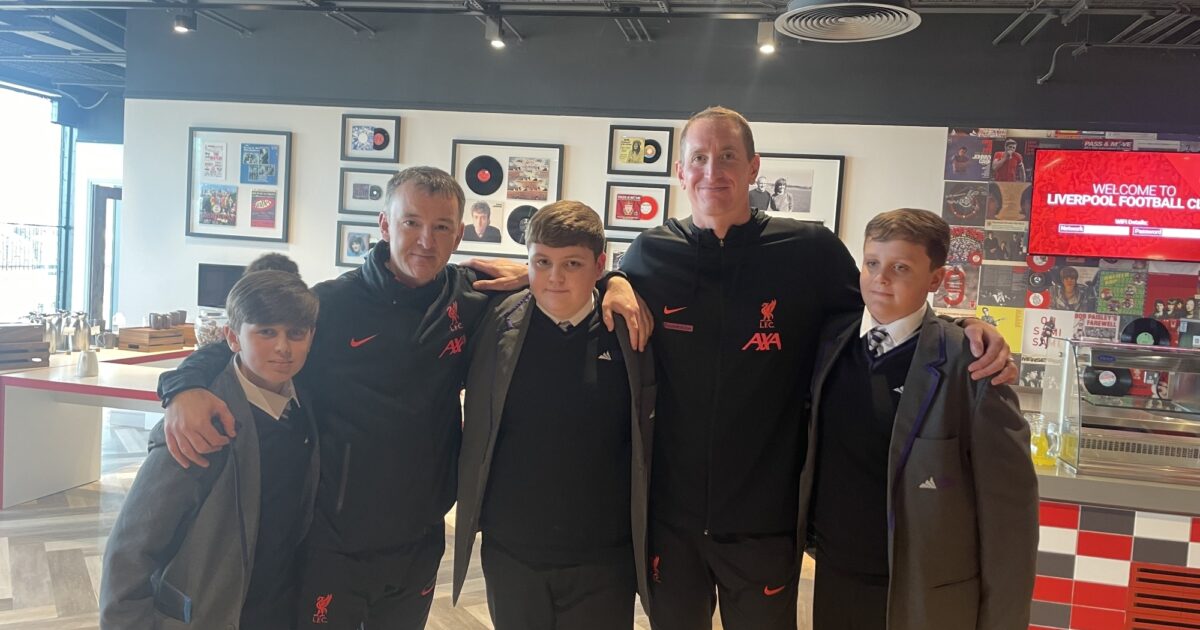 Dixons Fazakerley Academy Liverpool Football Club with LFC…